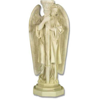 Angel Candleholder-Right Statue - 27-inch