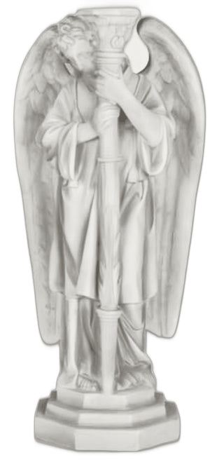 Angel Candleholder-Left Statue - 27-inch