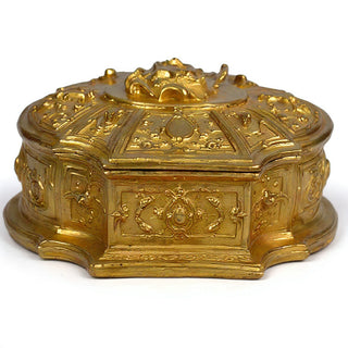 Jewelry Case — Antique Gold finish