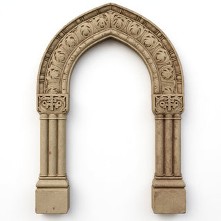 Marcella Archway - 69-inch — Gothic Stone finish