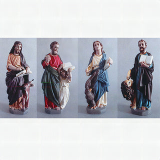 Evangelists Set Of Statue - 11-inch - Realistic Color - Hand-Painted