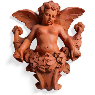 Angel Gliding, Looking Left Wall Piece - 34-inch - Metro finish