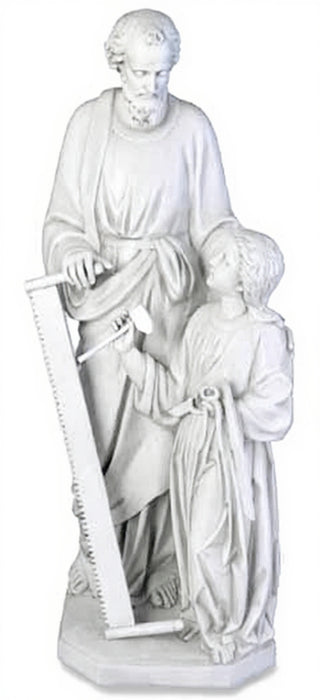 Joseph & Child with Tools Statue - 55-inch