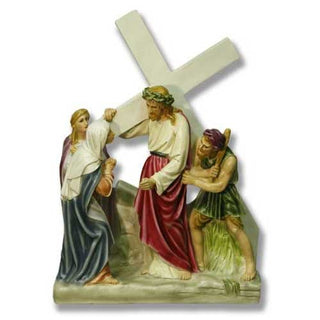 Jesus Meets His Mother Station 4 - Large Statue