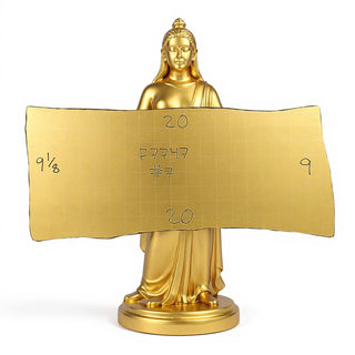 Jesus Falls the Second Time Statue - 25-inch — Deep Gold finish