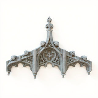 Chartres Tracery Header Wall Header — Old Stone finish