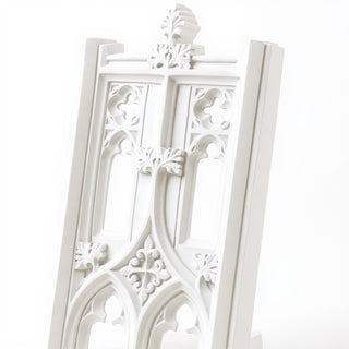 Exeter Tracery Panel Wall Panel - 33-inch — Flat White finish
