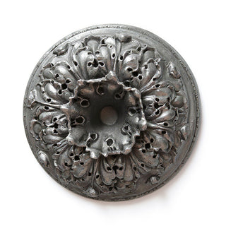 Bitner Estate Medallion Wall Medallion — Aged Silver finish