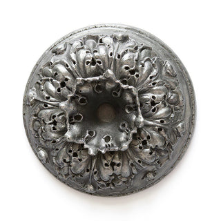 Bitner Estate Medallion Wall Medallion — Antique Silver finish