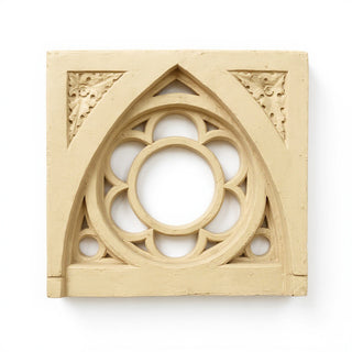 Oak Leaf Tracery Square Panel — Dusted Sand finish