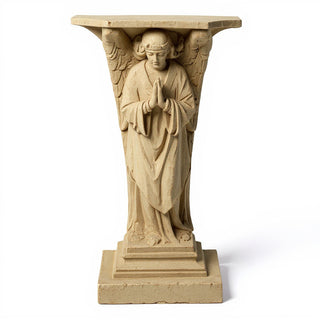 Devotion Angels Statue - 38-inch — Gothic Stone finish