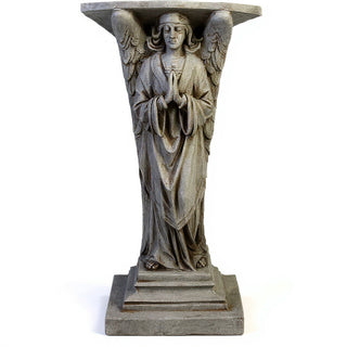 Devotion Angel in Prayer Statue - 38-inch — Antique Stone finish