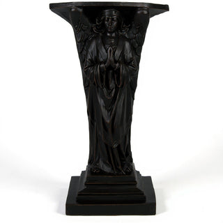 Devotion Angel in Prayer Statue - 38-inch — Iron finish