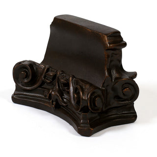 Display Capital Pedestal — Iron finish