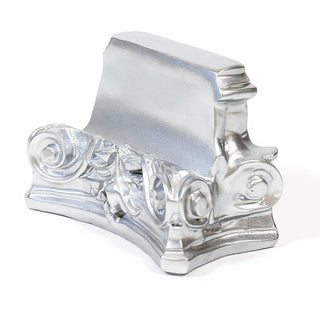 Display Capital Pedestal — Silver finish