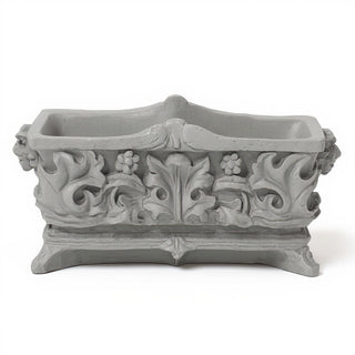 Fiori Planter - 13-inch — Limestone finish
