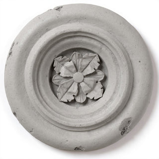 Overture Plate Wall Plaque — Limestone finish