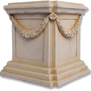 Alessa Pedestal - 22-inch — Museum Terracotta finish