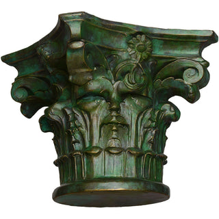 Corinthian Capital — Green Bronze finish