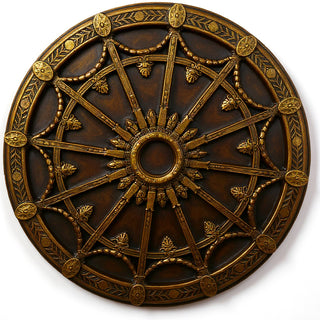 Opera Ceiling Medallion - 65-inch — Bronze finish