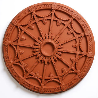 Opera Ceiling Medallion - 65-inch — Metro finish