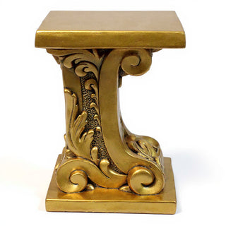 Antica Pedestal - 18-inch — Antique Gold finish