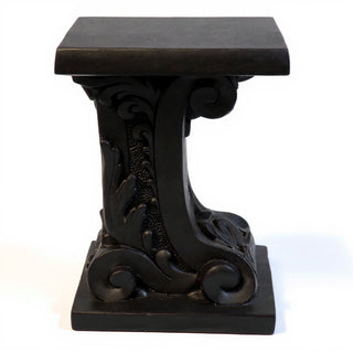 Antica Pedestal - 18-inch — Dusted Black finish