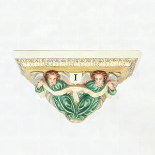 Angel Shelf 10 Sm Crucifxion Statue - 10-inch - Realistic Color - Hand-Painted