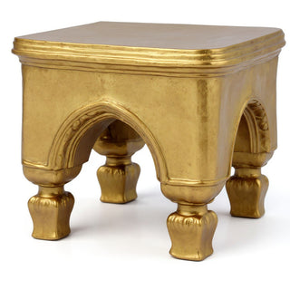 Bedford Stool — Antique Gold finish