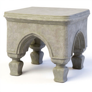 Bedford Stool — Mossy Green finish