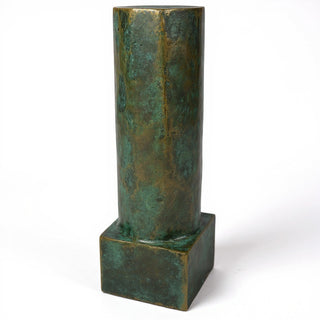Attery Pedestal - 50-inch — Green Bronze finish