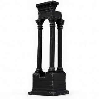 Ruin Corner Architectural Element - 24-inch — Dusted Black finish