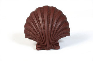 Napoli Shell Sconce - 12-inch — Rust finish