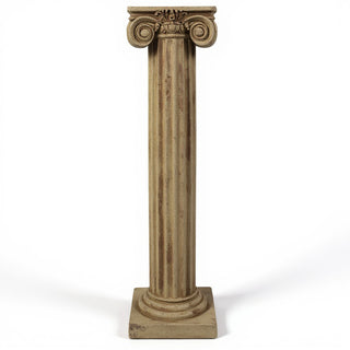 Ionic Column Pedestal - 29-inch — Gothic Stone finish