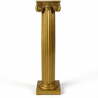 Ionic Column - 72-inch — Antique Gold finish