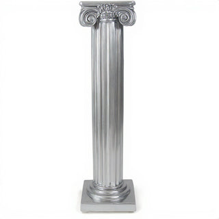 Ionic Column - 72-inch — Silver finish