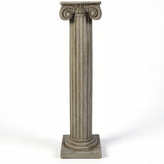 Ionic Column - 84-inch — Antique Stone finish