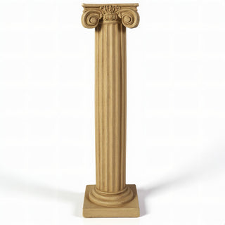 Ionic Column - 84-inch — Dusted Sand finish