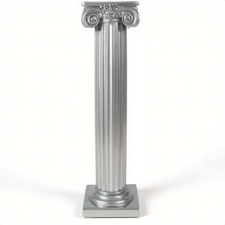 Ionic Column - 84-inch — Silver finish