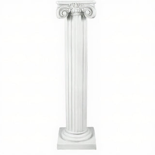 Ionic Column - 96-inch — Flat White finish