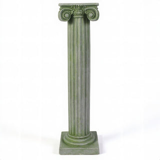 Ionic Column - 96-inch — Mossy Green finish