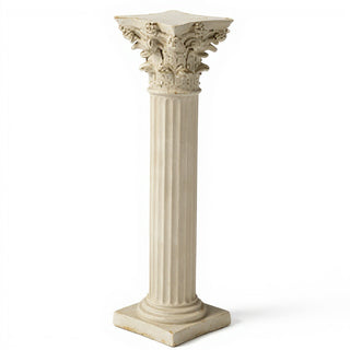 Corinth Pedestal - 39-inch — Museum Terracotta finish