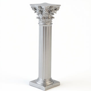 Corinth Pedestal - 39-inch — Silver finish