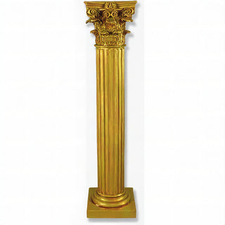 Corinthian Column - 72-inch — Deep Gold finish