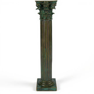 Corinthian Column - 72-inch — Green Bronze finish