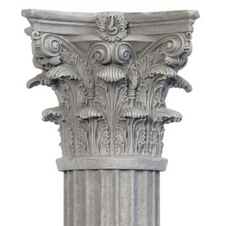 Corinthian Column - 84-inch — Antique Stone finish