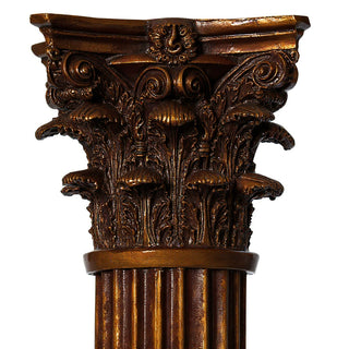Corinthian Column - 84-inch — Bronze finish