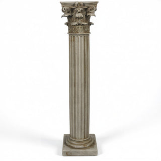 Corinth Column - 96-inch — Antique Stone finish