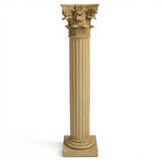 Corinth Column - 96-inch — Dusted Sand finish