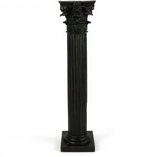 Corinth Column - 96-inch — Iron finish